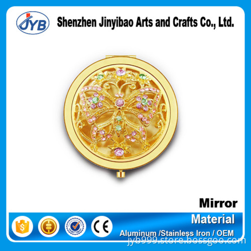 USD 1 Compact Mirror Elegant Various Color Promotion Make-Up Mirror